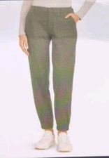 NEW Gap Ladies Twill Jogger Size small green MSRP 69.95