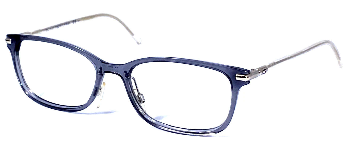 TOMMY HILFIGER TH1400 R1Y Blue Crystal 53 17 140 Eyeglasses Frame