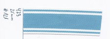 Ordensband Bayern wei&szlig; blau 25mm 25cm lang (423) (m12,00)