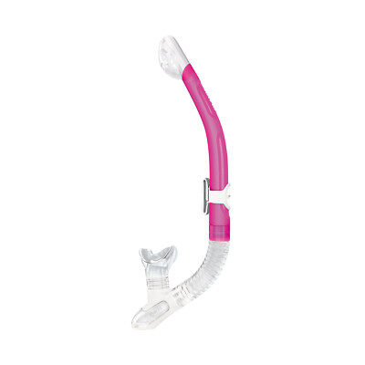 Mares Ergo Dry Snorkel Dive Scuba Freediving Pink/White
