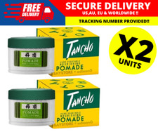 TANCHO POMADE NOURISHING HAIR CREAM SHINE STYLING GROOM PURE VEGETABLE 60g X2 