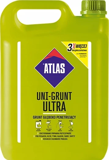 ATLAS UNI-GRUNT ULTRA - tief eindringendes Grundiermittel 4 KG