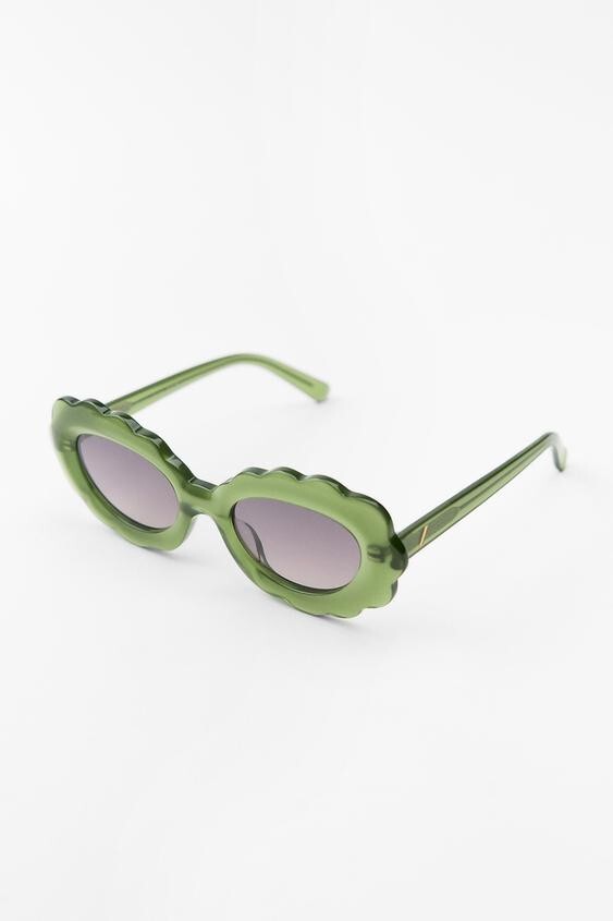 BNWT: STATEMENT FLORAL ACETATE SUNGLASSES from ZARA: COLOUR  display picture 1