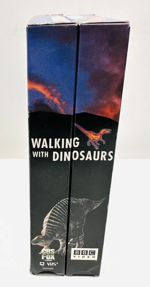 WALKING WITH DINOSAURS VHS Home Video Cassette Amazing Digital Effects (2 Tapes) - Image 3 of 4