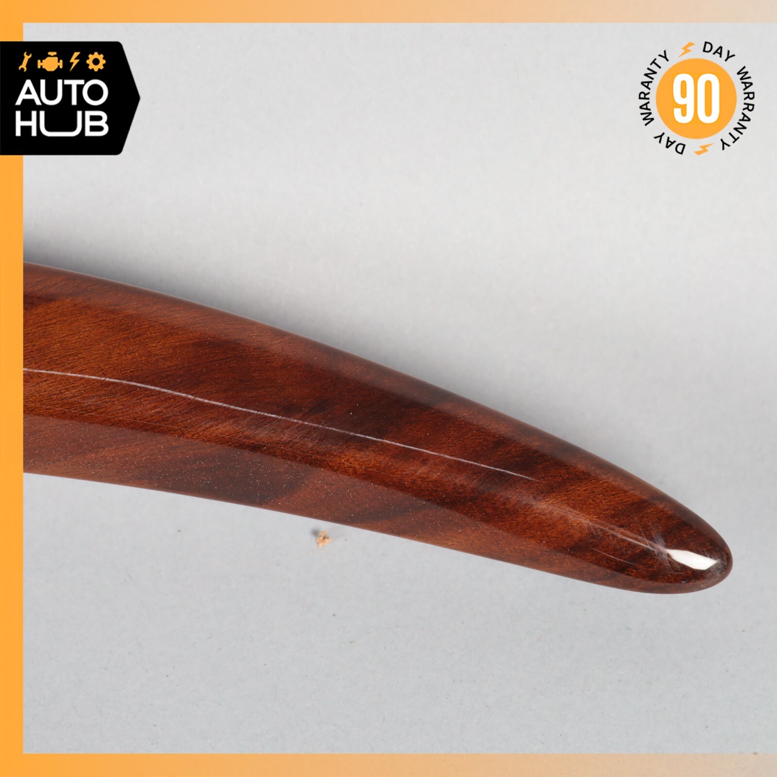 08-18 Maserati GranTurismo M145 Rear Left Driver Side Door Panel Trim Wood OEM