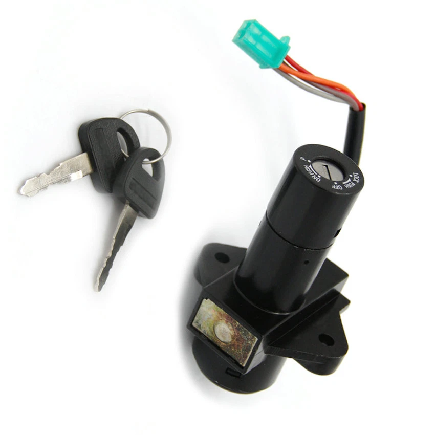 Juego de bloqueo de interruptor de llave de encendido para Suzuki GS250 GS550E GS400 GS750L GS850GL GS450 Foto 3 de 4
