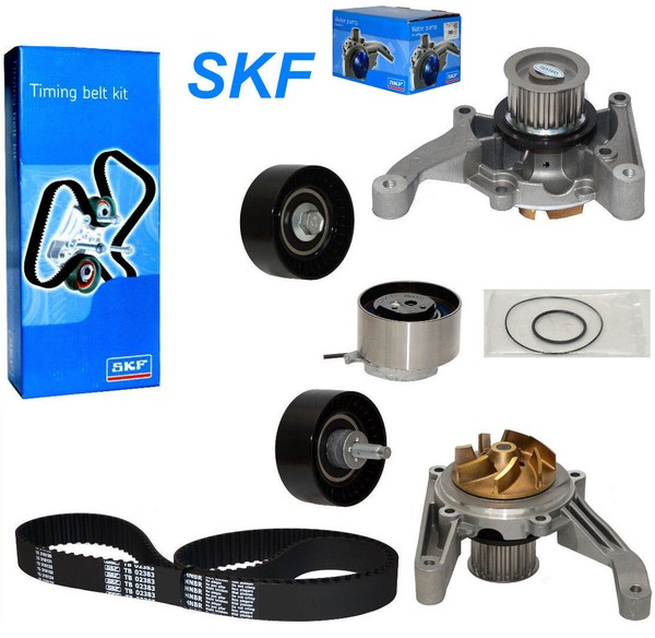 Original Skf Zahnriemen Satz/Kit Inc. Wasserpumpe Jeep Cherokee Kj 2.5 2.8 Crd-image