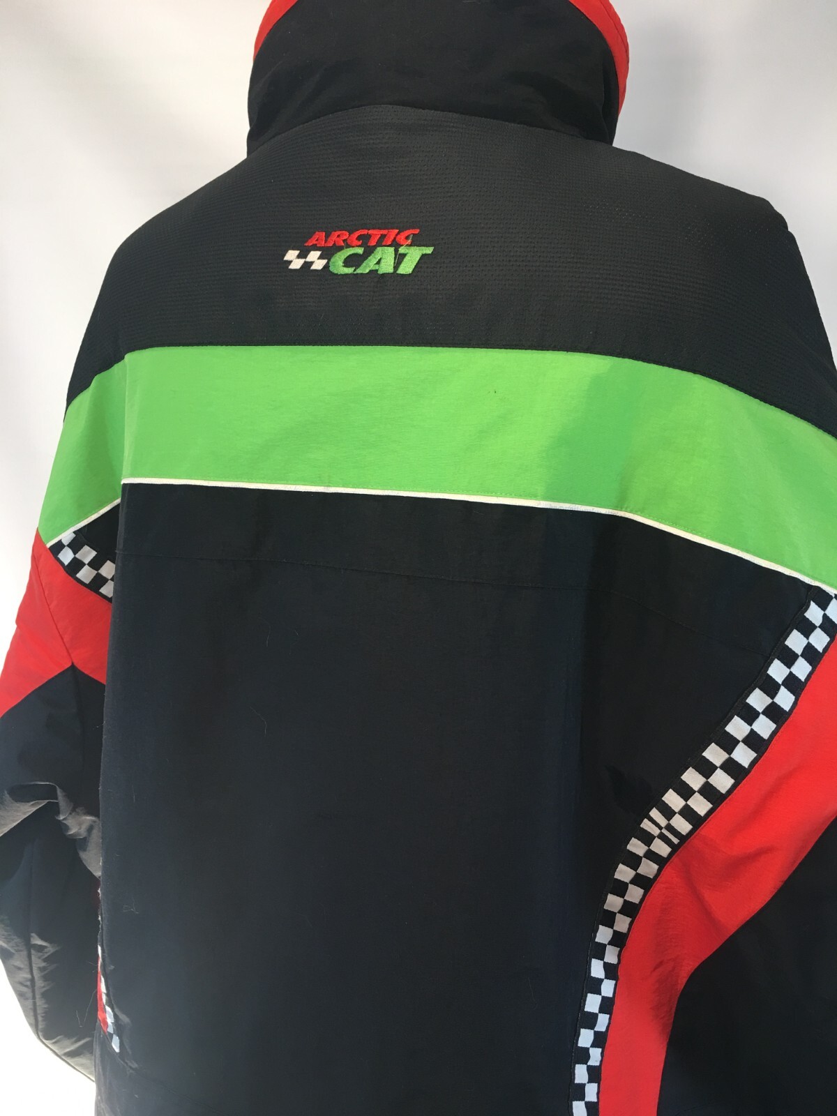 Vintage Arcticwear Arctic Cat Snowmobile Jacket Coat Size 2XL Black