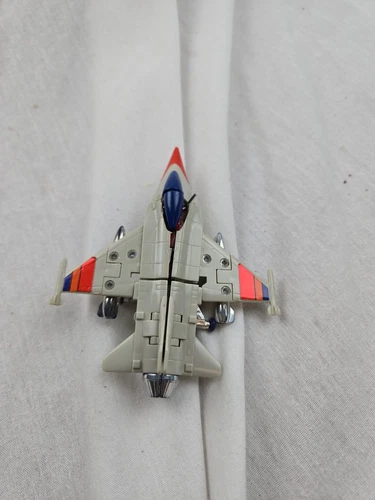 Vintage Gobots Heat Seeker 1985 Bandai Fighter Jet MR-49 Transformers F-16 Plane