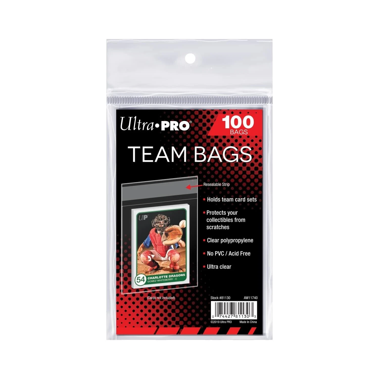 Ultra PRO Sports Trading Card Sleeves & Bags