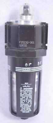 ARO Pneumatic Filter 150 PSI Max 125 Degree F Max F25232-301