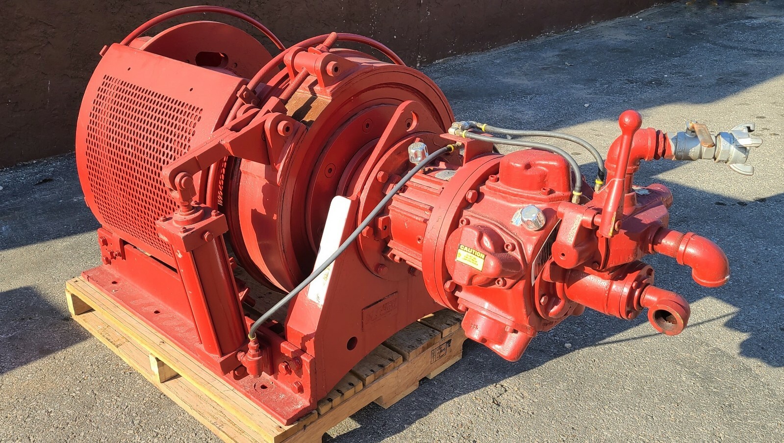 Thern TA5P24AK1 10,000lb Air Tugger, Air Winch eBay