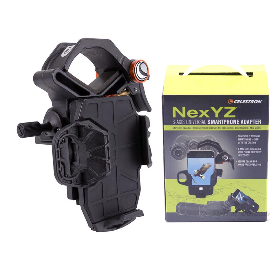 Celestron NexYZ 3 Axis Universal Smartphone Adapter for Telescope Adapter  - image 3 of 4