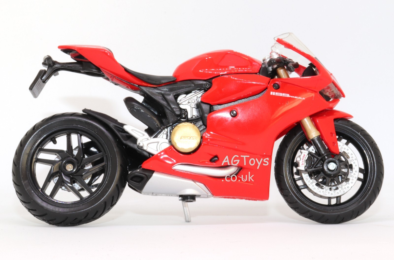Maisto Ducati Panigale 1199 Panigale Scale 1:18 Model Motorcycle Motorbike Stand