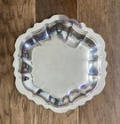 Vintage International Silver Co. Countess Art Nouveau Rose Rim Compote Bowl IS — photo 3