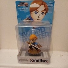 Mii Sword Fighter Amiibo, Super Smash Bros Collection No. 49 Sealed 