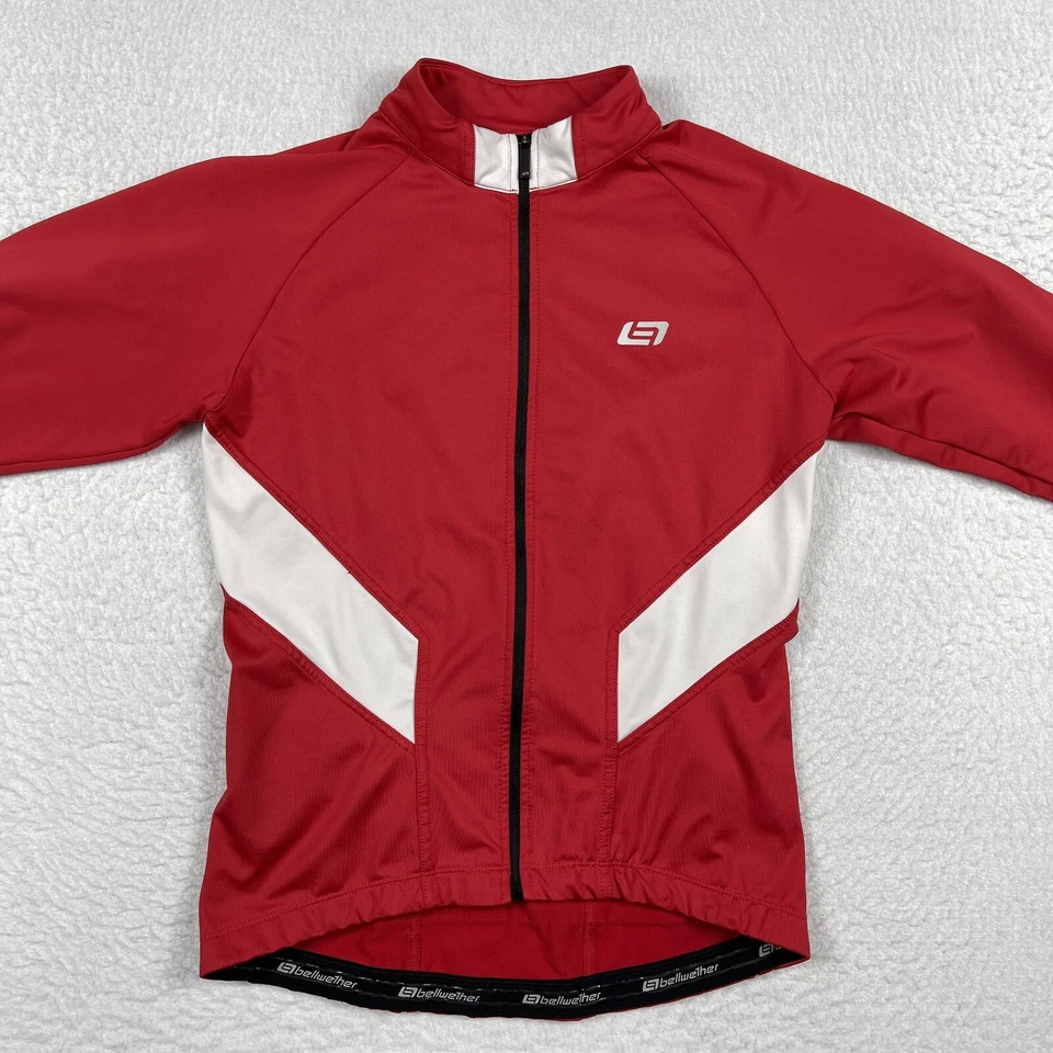 Велосипедная куртка Bellwether женская маленькая красная техническая одежда карман с длинным рукавом - Изображение 2 из 4