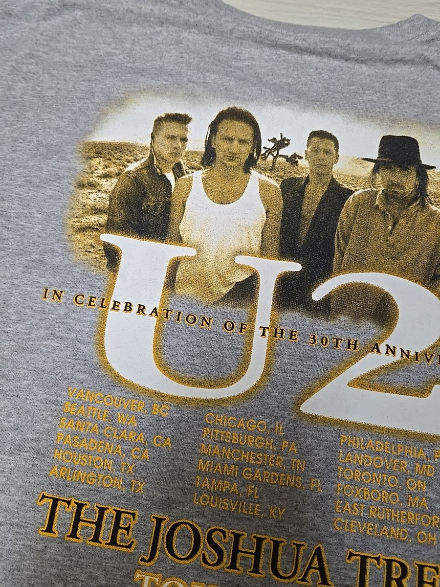 ミュージシャン U2 & BECK Tee ミュージシャン U2 & BECK Tee 2-sides-vintage-u2-rock-band-