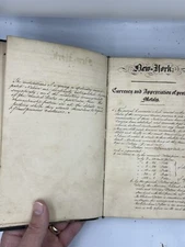 Handwritten W. F. Reuss Manuscript For His Published Work On Commerce 1820s