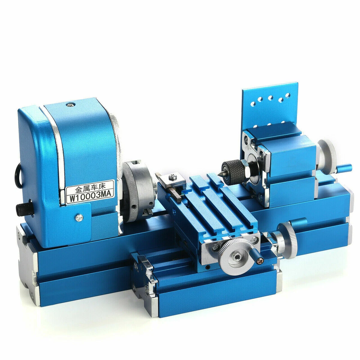 Mini Metal Lathe Machine DIY Tool Benchtop Wood Lathe Woodworking