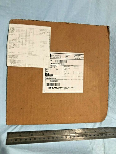 Kingsbury 8 X Thrust Pads KB12-01617 - 484883-005 - 484706-G2-SCW GE Oil & Gas - Picture 2 of 7