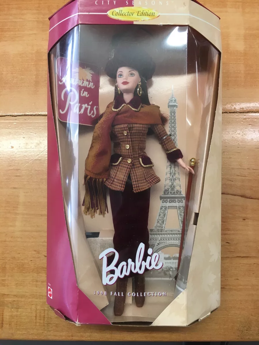City Seasons “Autumn in Paris” 1997 Collector Edition Barbie Doll #19367