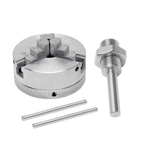 Z011 3 Manuelle Drehfutter Self-Center-Bohrfutter für Drehmaschine Werkzeug ~~ - Bild 2 von 10