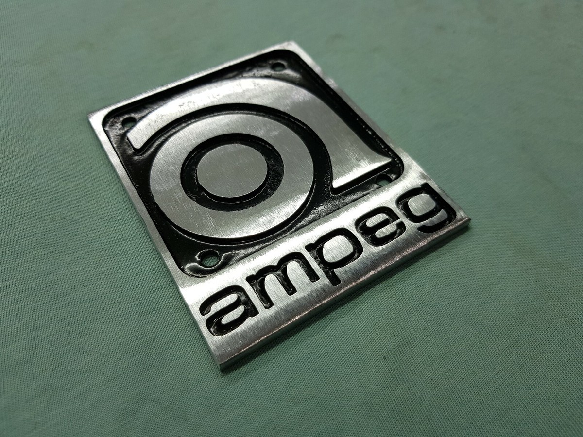 Ampeg Sticker Ampeg Logo Plate