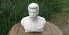 Original-Authentic USSR Statuette Material Gypsum " Stalin-Сталин " Very Rare #1