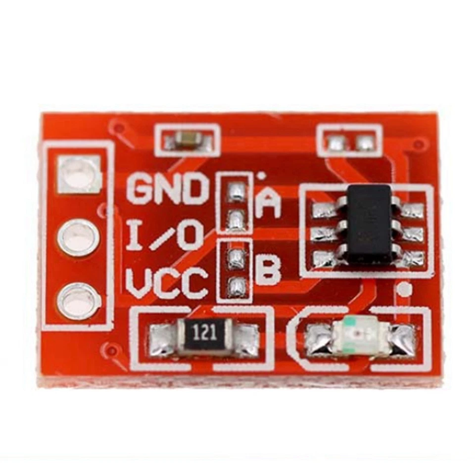 300Pcs Ttp223 Button Modular Self-Locking Jog Capacitive Single-Channel1614 - Bild 3 von 4
