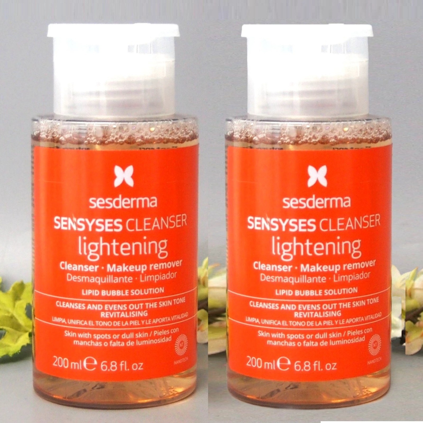 2 PACK Sesderma Sensyses Cleanser Lightening 200ml / 6.8oz EXP 02/2030