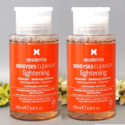 2 PACK Sesderma Sensyses Cleanser Lightening 200ml / 6.8oz EXP 02/2030