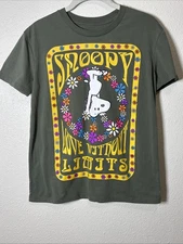 Snoopy Peanuts Shirt Love Without Limits (JR)SZ Med Excellent Condition!
