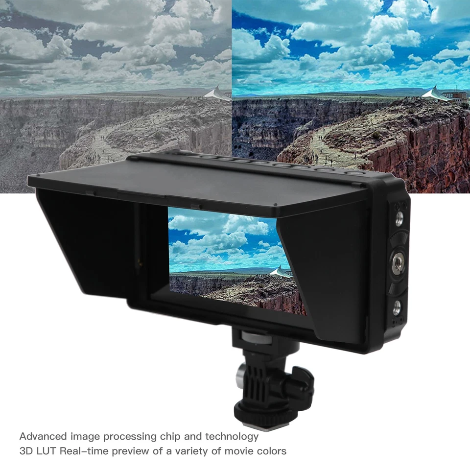 FOTGA C50 5in IPS Touch Screen Camera Field Monitor 2000nit 4K Input Outpu☚ - Image 3 of 4