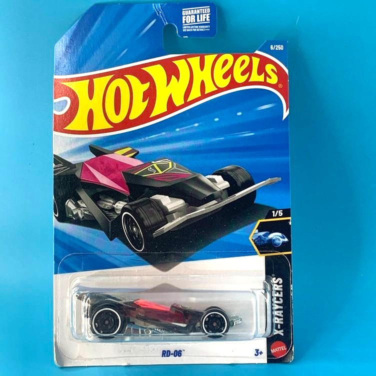 HOT WHEELS 2026 RD-06 TRANSLUCENT BLACK 6/250 JJK66 X-RAYCERS M. JONES/N. PROCH