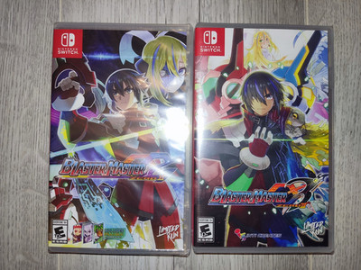 Blaster Master Zero 2 + 3 II + III Switch (Limited Run Games, ungeöffnet)