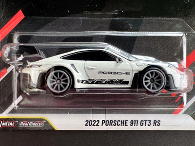 Hot Wheels Pop Culture Gran Turismo 2022 white Porsche 911 GT3 RS