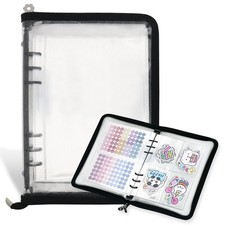 Sticker Organizer Binder Storage Book A5 Reusable Sticker Book Collecting Holder