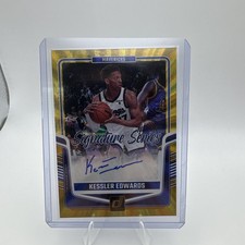 2024-25 Panini Donrus Kessler Edwards Auto Holo Signature Series GOLD 04/10