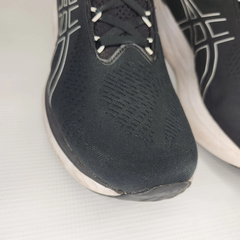 Zapatillas deportivas Asics Gel-Nimbus 25 para mujer talla 9,5 D anchas negras Foto 3 de 4