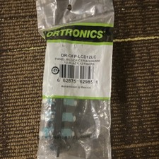 Ortronics OR-OFP-LCD12LC Patch Panel 1U 12 LC Fiber Optic Ports