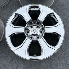 Single 20 Inch Wheelrim Dodge Ram 1500 2019-2027 Oem Genuine Chrome Clad 2679