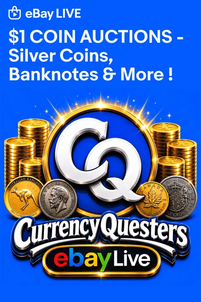 $1 Coin Auctions | Silver Coins, Banknotes & More | FREE Combined Shipping