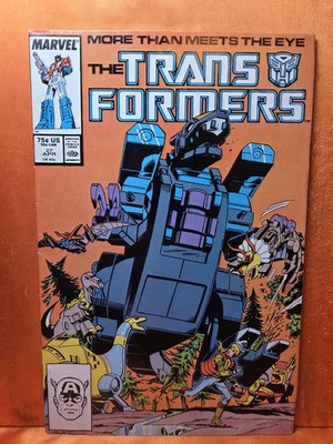 The Transformers #27 (Marvel Comics April 1987) VF 1st App Triptocon Ratba C1