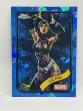 2025 TOPPS MARVEL CHROME SAPPHIRE #77 SERSI