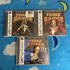 Tomb Raider Collectors Edition ( PlayStation 1 ) Mint Discs -Pristine