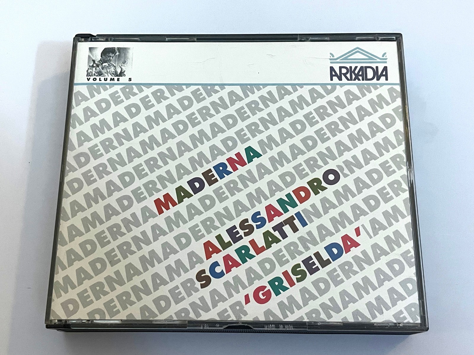 Alessandro Scarlatti - Griselda (3 x CD 1991) Bruno Maderna