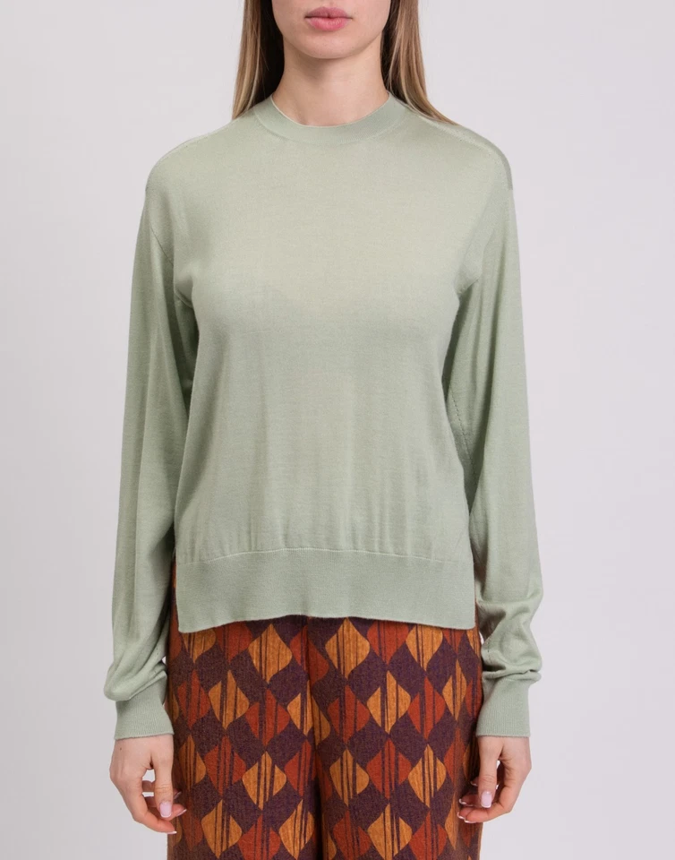 RRP €950 JIL SANDER Cashmere Silk & Wool Jumper DE34 US2 UK6 XS Made in Italy - Image 3 of 4