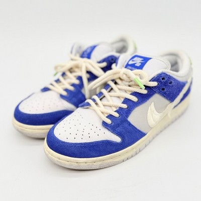 Nike SB Dunk Low Pro Fly Streetwear Shoes Men 7.5 Gardenia Blue White DQ5130-400