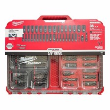 Milwaukee SHOCKWAVE 3/8 in. Drive Metric & SA...